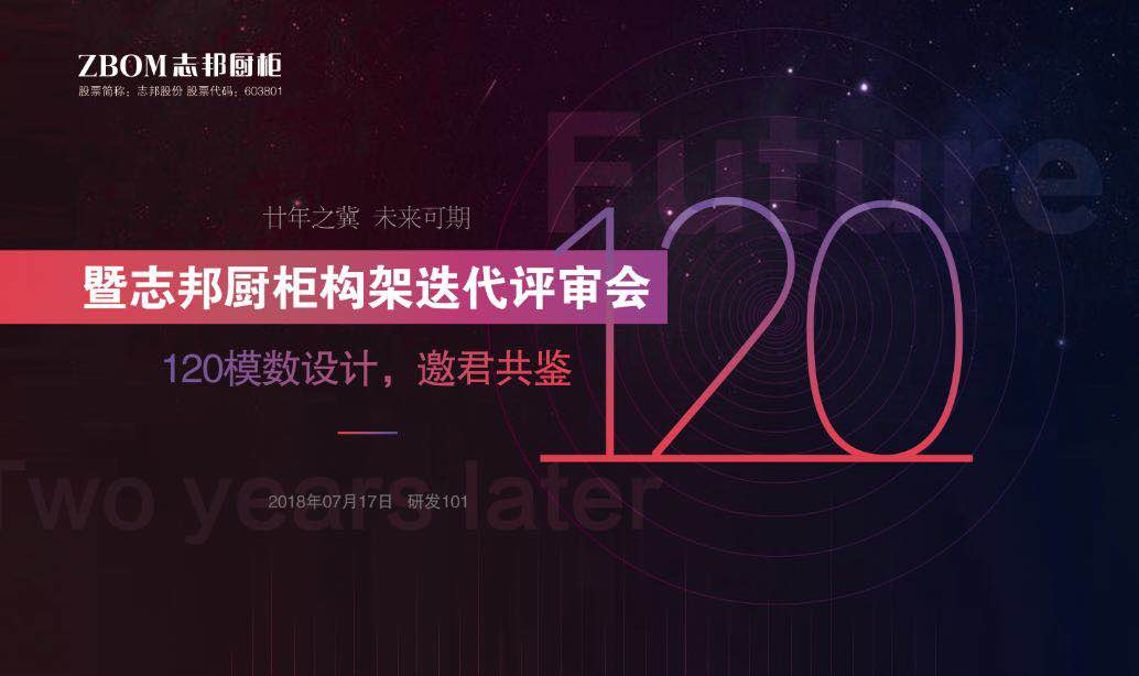 志邦厨柜构架迭代评审会