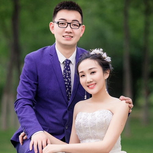 呂強(qiáng)&楊凱利，婚禮喜函。
