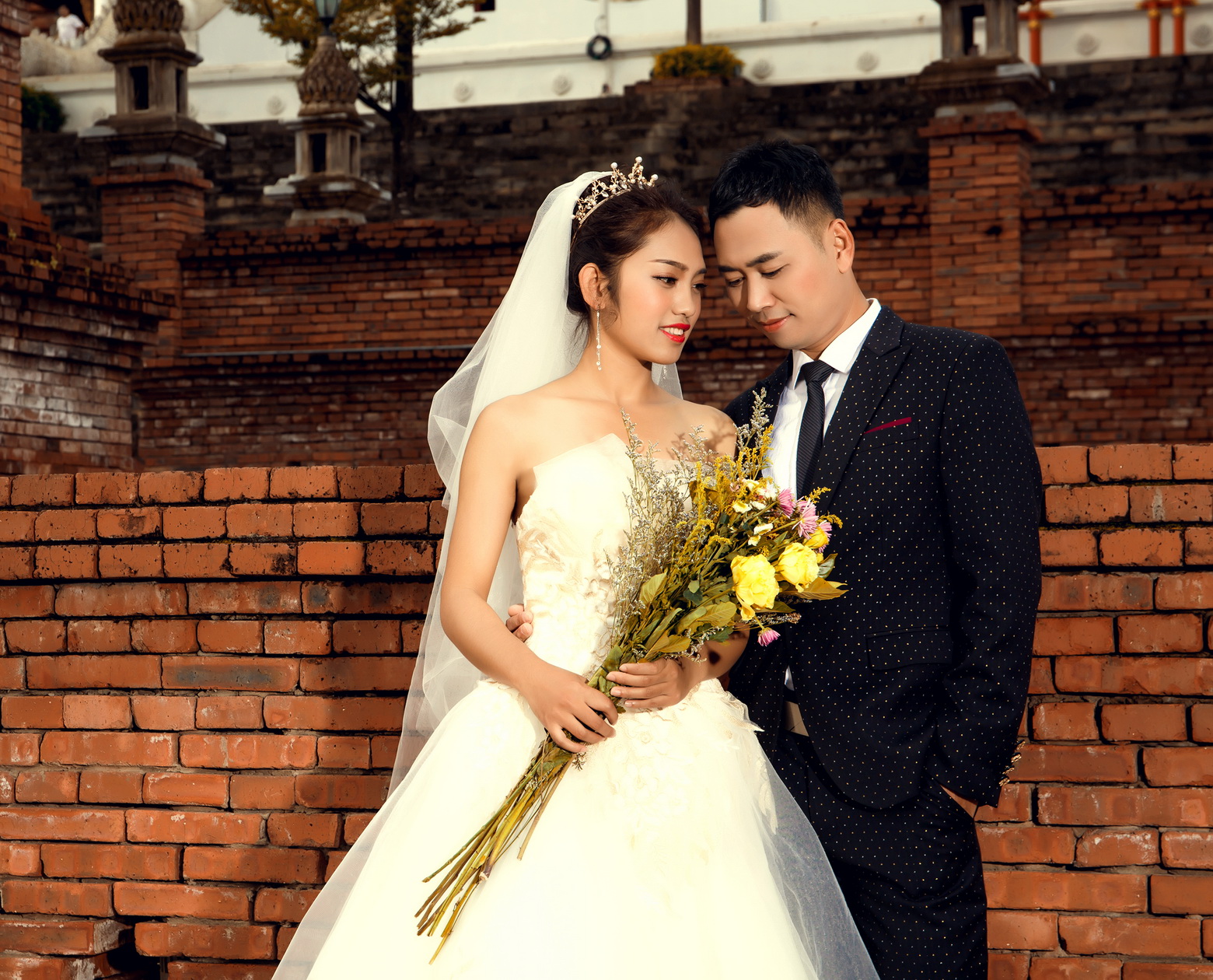 李龍昌  刀鳳花 結婚啦！