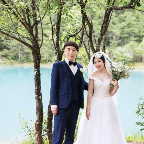 汪澤與段美玉的溫馨婚禮