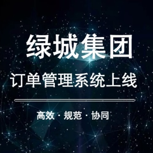綠城集團訂單管理系統(tǒng)全面上線
