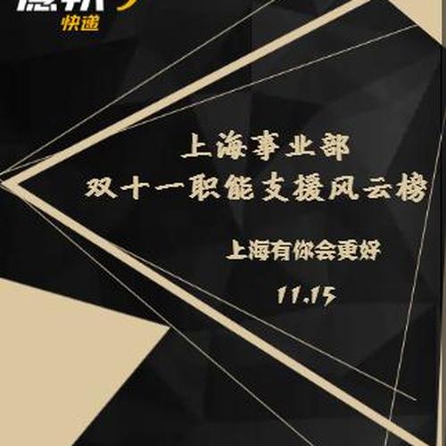 上海事業(yè)部職能支援風(fēng)云榜