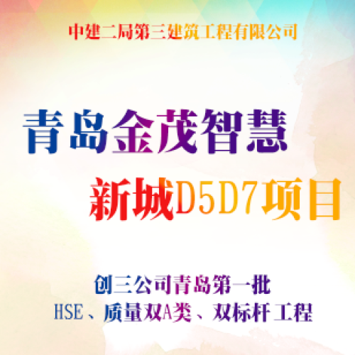 青島金茂智慧新城D5D7項目