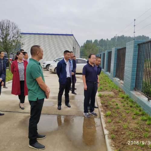 馬書記到西平污水處理廠調(diào)研