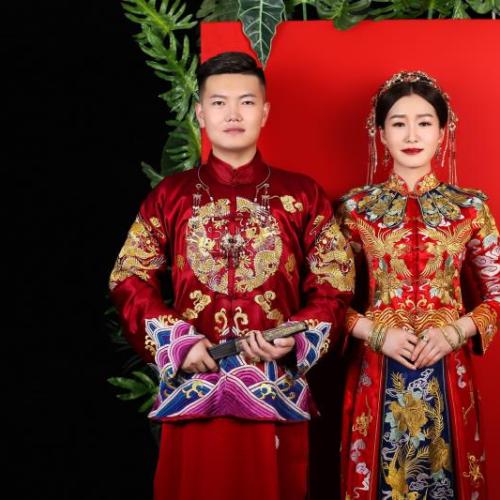 王玥  賈佩龍婚禮邀請(qǐng)函