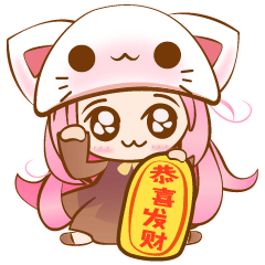 小馋猫表情预览