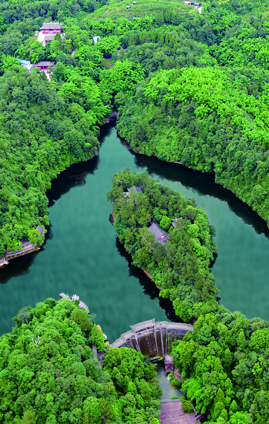“竹溪湖”风景区游览路线介绍