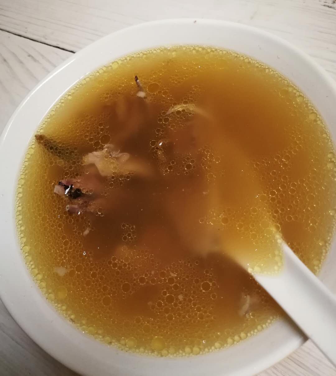 雞遇冰盒雞湯