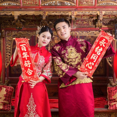 我們結婚啦O(∩_∩)O~