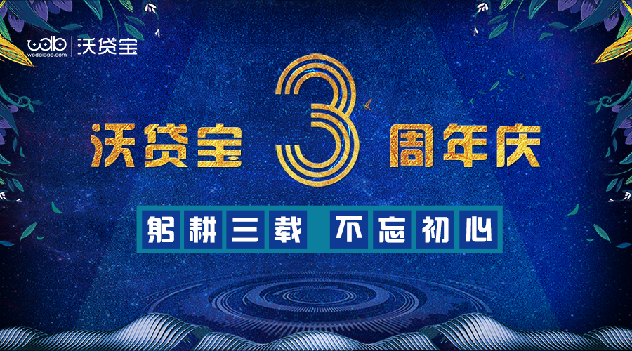 沃貸寶三周年慶典