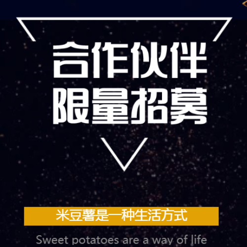 米豆薯限量招募合作伙伴