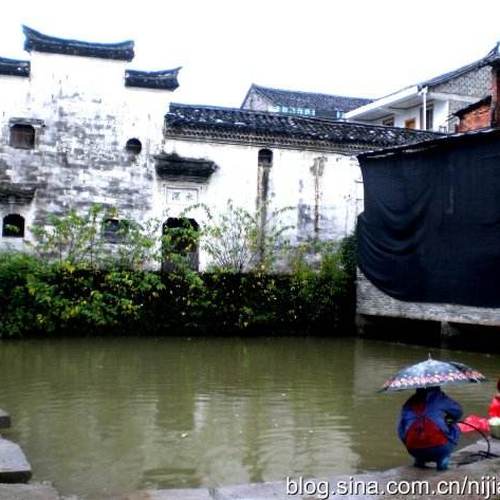 缙云河阳古村落