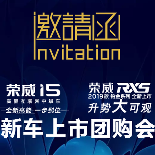荣威新车上市团购会