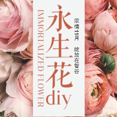 永生花DIY虹桥智谷科创中心活动