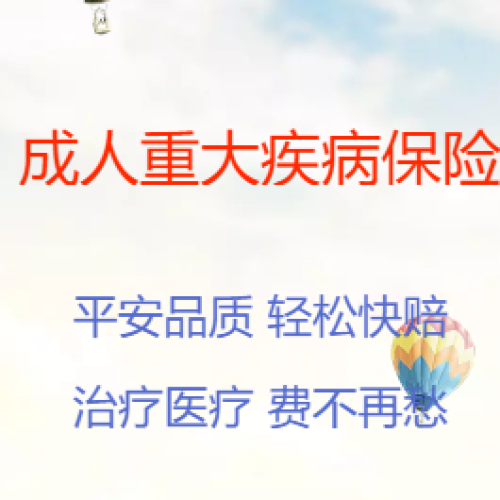 成人重大疾病保险