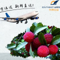 “东南空运”，杨梅包装、空运一站直达！