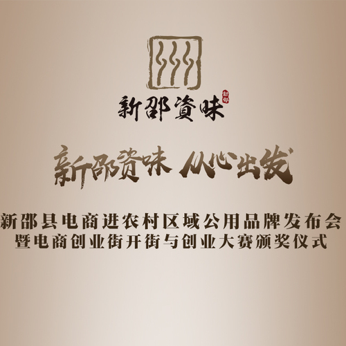 新邵县电商进农村区域公用品牌发布会暨电商创业街开街与创业大赛